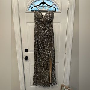 Sequin prom dress